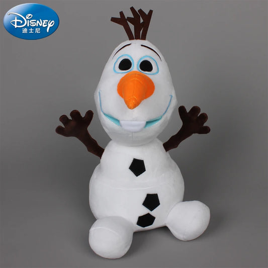 Disney Frozen 30cm 50cm Olaf Plush Kawaii Snowman Toys Action Figure Model Soft Stuffed Anime's Doll Toys For Children's Gift